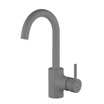Превью фото №1  025339XX Palazzani MIDI смеситель для раковины Матовый никель, HRP 37
