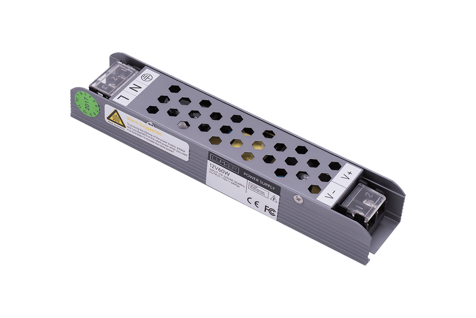Фото №3  SWG PRO Компактный блок питания в металлическом корпусе, IP20, 60 W, 12V, YA-60-12