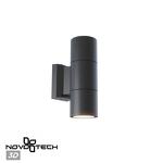 Превью фото №1  NOVOTECH 370988 STREET NT25 000 черный Светильник ландшафтный IP65 GU10 2*50W 100-240V LANDSCAPE
