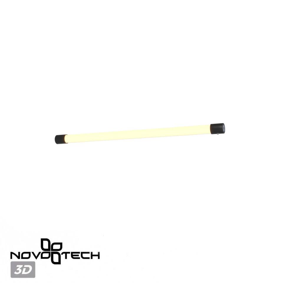 Фото №7  NOVOTECH 359351 KONST NT24 050 черный Светильник линейный светодиодный IP20 LED 6W 170-265V 3000K 462Лм VITZ
