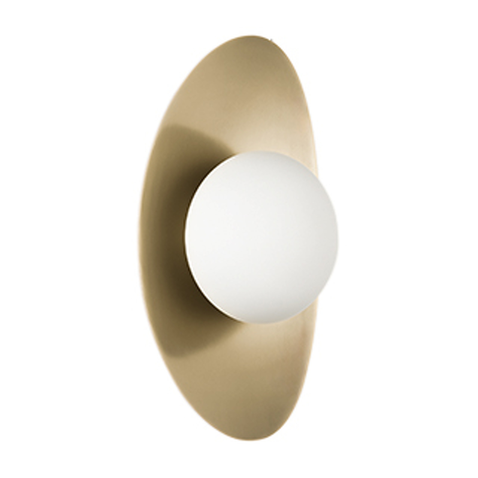 Фото №1  Arlight Светильник SP-PERLEN-WALL-L350-6W Warm3200-MIX (BR, 150 deg, 230V, TOUCH-DIM) ( IP20 Металл, 5 лет)