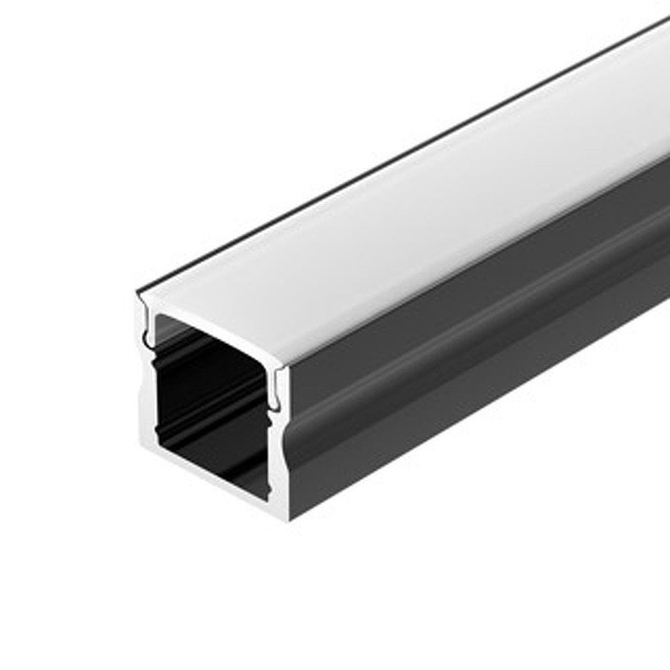 Фото №1  Arlight Профиль LINE-1715-2000 ANOD BLACK ( Алюминий)