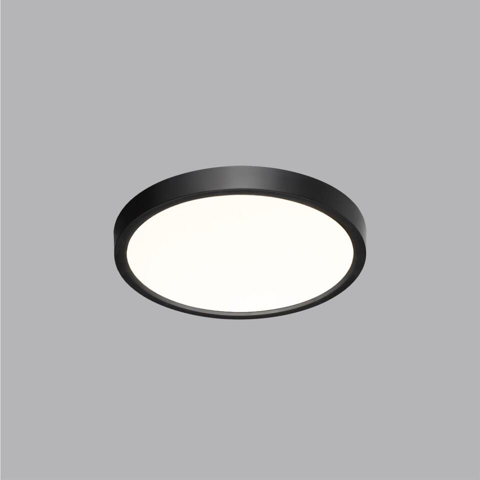 Фото №12  SONEX 7660/18L MITRA LED SN 554 Светильник пластик/белый/черный LED 18Вт 3000/4000K D230 IP40 ALFA BLACK