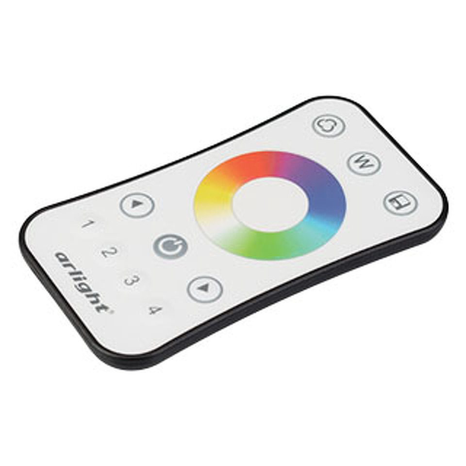 Фото №1  Arlight Пульт SMART-R15-RGBW (4 зоны, 2.4G) ( IP20 Пластик, 5 лет)