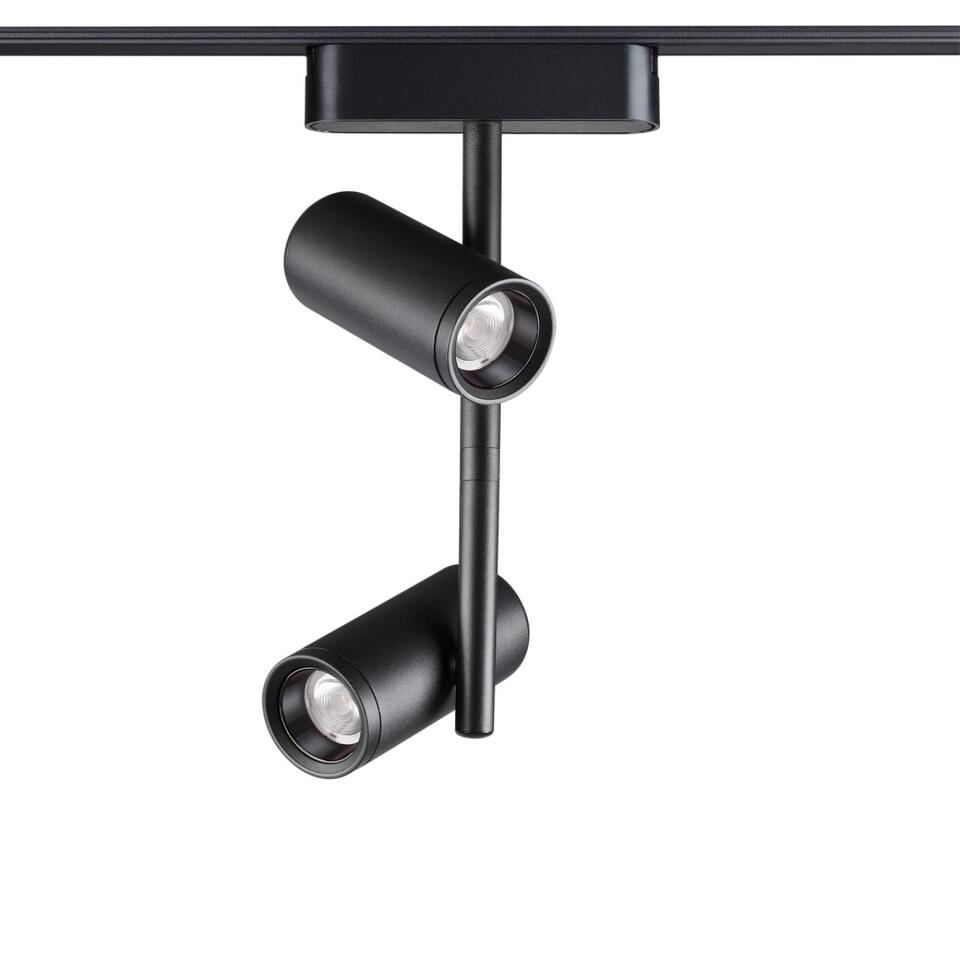 Фото №5  NOVOTECH 359272 SHINO NT23 187 черный Трековый светильник для низковольтного шинопровода IP20 LED 16W 48V 1360Лм 3000К SMAL