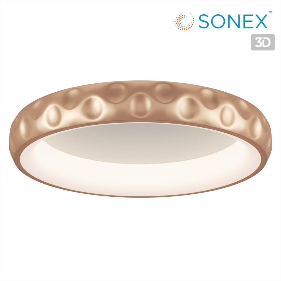 Фото №9  SONEX 7771/56L AVRA LED SN 566 Светильник металл/белый/золотой LED 56Вт 3000/4000/6000K D500 IP43 ССТ LACUNA