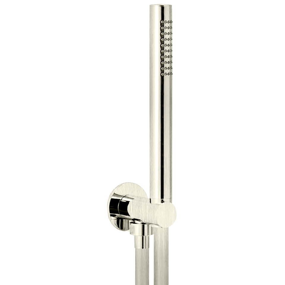 Фото №3  SD004BXX AQUAelite душевой гарнитур с лейкой из ABS пластика Никель шлифованный, 07Q