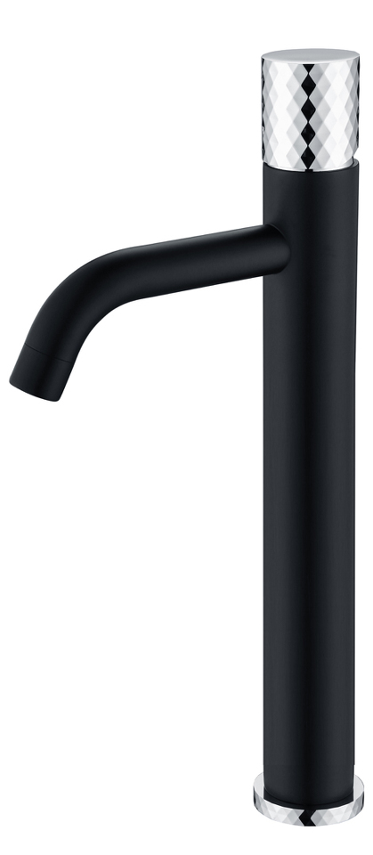 Фото №2  Boheme Смеситель STICK для умыв. выс. BLACK DIAMOND CHROME_Комплект