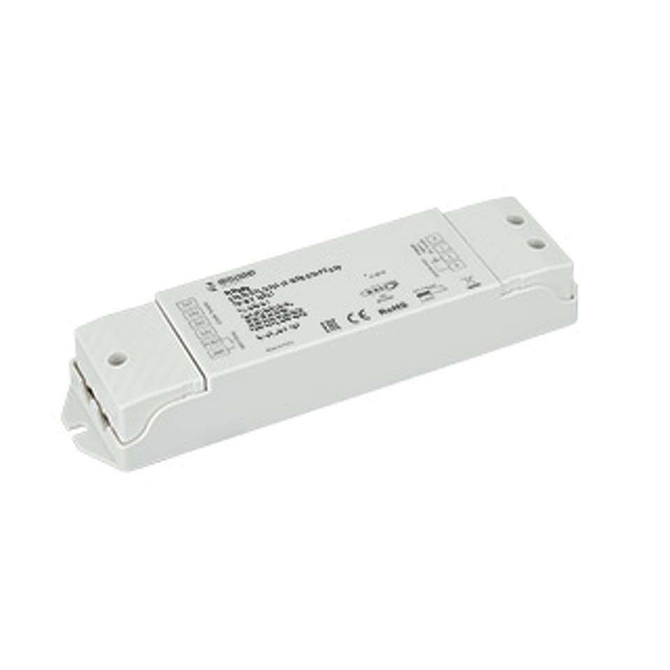 Фото №1  IARL INTELLIGENT ARLIGHT Диммер SMART-DALI2-301-72-ADDR-DIM-PS-SUF (12-48V, 1x15A) ( IP20 Пластик, 5 лет)