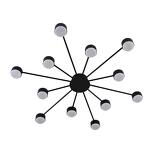 Превью фото №4  Люстра LUMION 8344/12C COMFI LN26 251 черный, металл Люстра GX53 LED 12*7W 220V TORINA