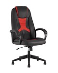 Превью фото №1  Кресло Кресло игровое TopChairs ST-CYBER 8 черный/красный
