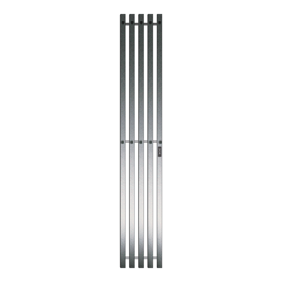 Фото №1  Полотенцесушитель Полотенцесушитель электрический Primoclima Sol Q C E Graphite 150*24 5