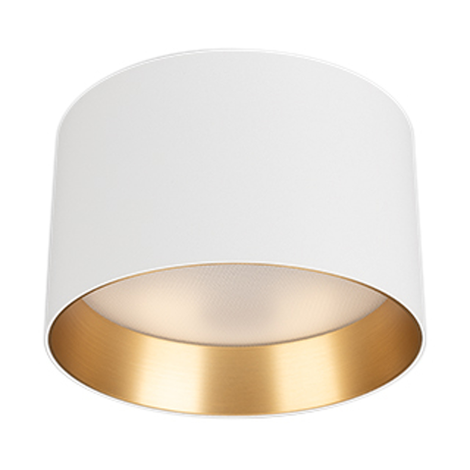 Фото №1  Arlight Светильник SP-BISCOTTO-R140-15W Warm3300-MIX (WH-GD, 80 deg, 230V) ( IP54 Металл, 5 лет)