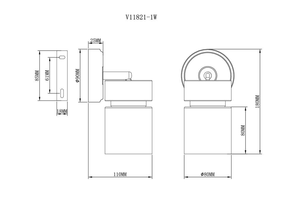 Фото №9  Спот Moderli V11821-1W Almero
