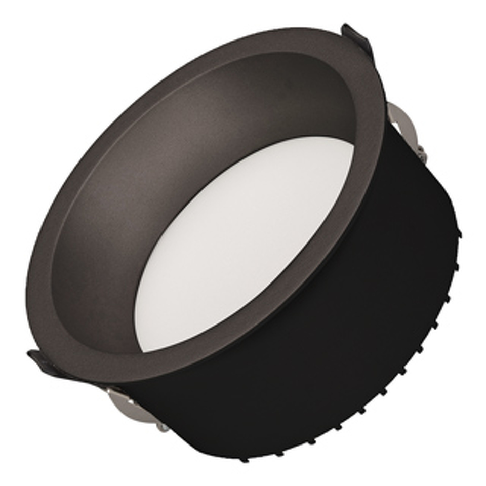 Фото №1  Arlight Светильник MS-DROP-BUILT-R158-30W Warm3000 (BK, 90 deg, 230V) ( IP54 Металл, 5 лет)