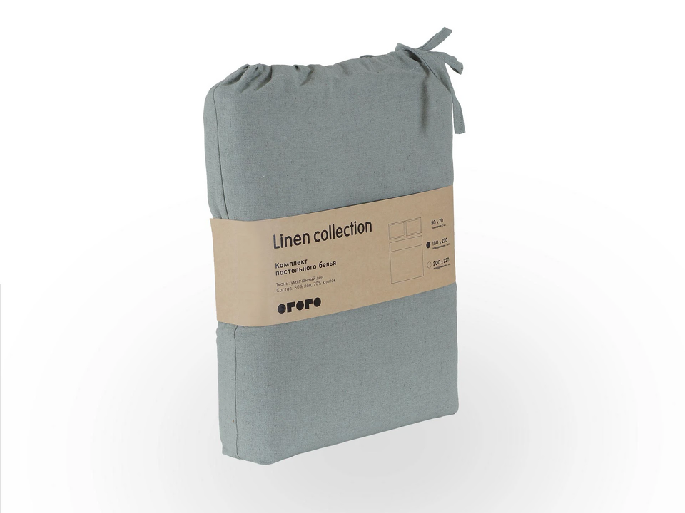 Фото №5  OGOGOHOME Комплект постельного белья Linen Collection