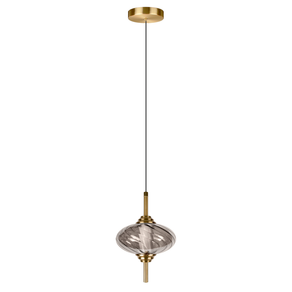 Фото №9  Подвесной светильник 10421/C Smoke Подвесной светильник LOFT IT Helix