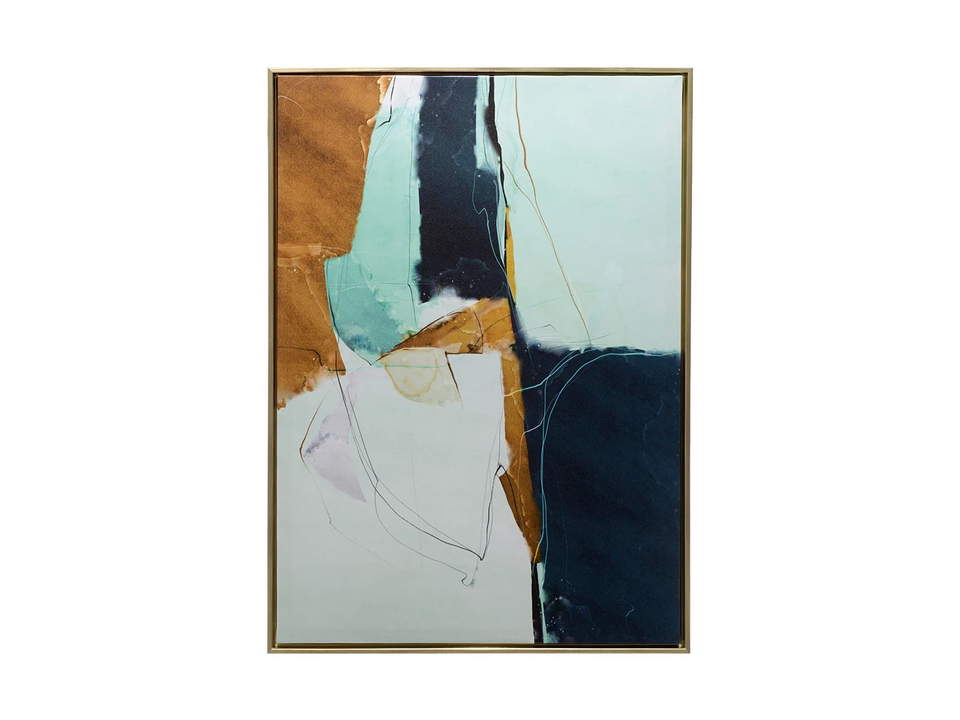 Фото №1  OGOGOHOME Панно интерьерное на Холсте Art Abstraction 70х50 см