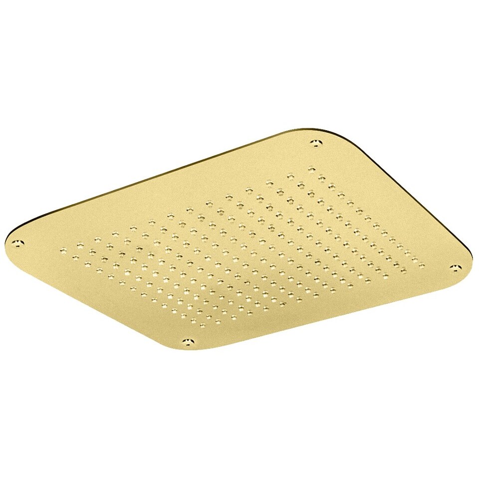 Фото №2  SF069AXX AQUAelite Techno верхний душ потолочного крепления, 400x400 мм Золото шлифованное, 27Q