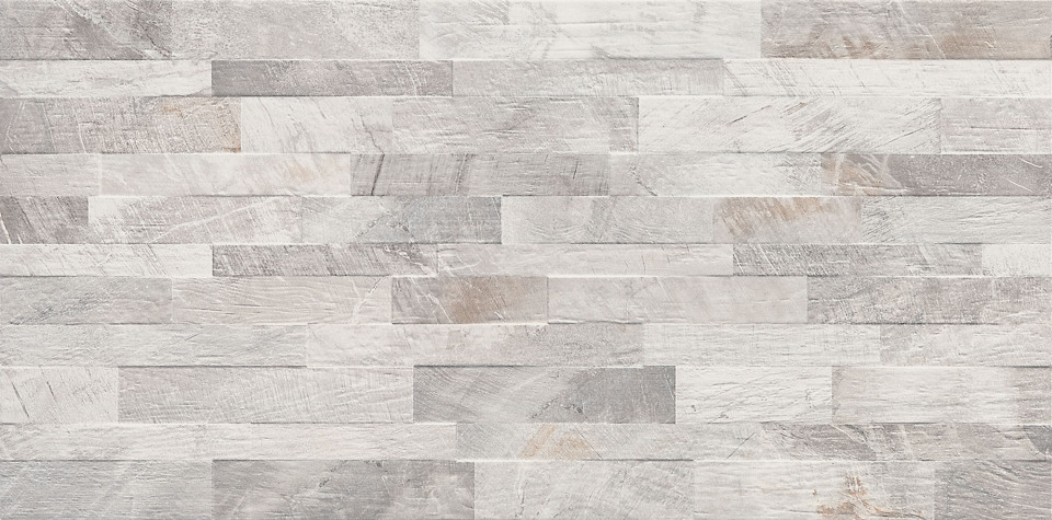 Фото №1  Плитка ABK Керамическая плитка BLEND FOSSIL MIX GREY 30x60