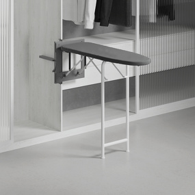 Фото Plastimodul Гладильная доска PRIMA, встраиваемая в шкаф, серый