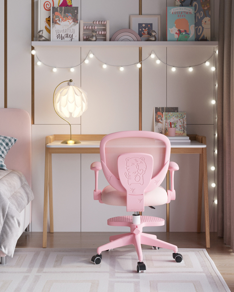 Фото №10  Кресло TopChairs Mila розовый