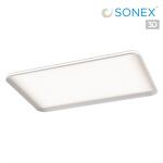 Превью фото №1  SONEX 7751/130L MITRA LED SN 544 Светильник металл/PMMA/белый LED 130Вт 4500К 903х582 IP20 BETA