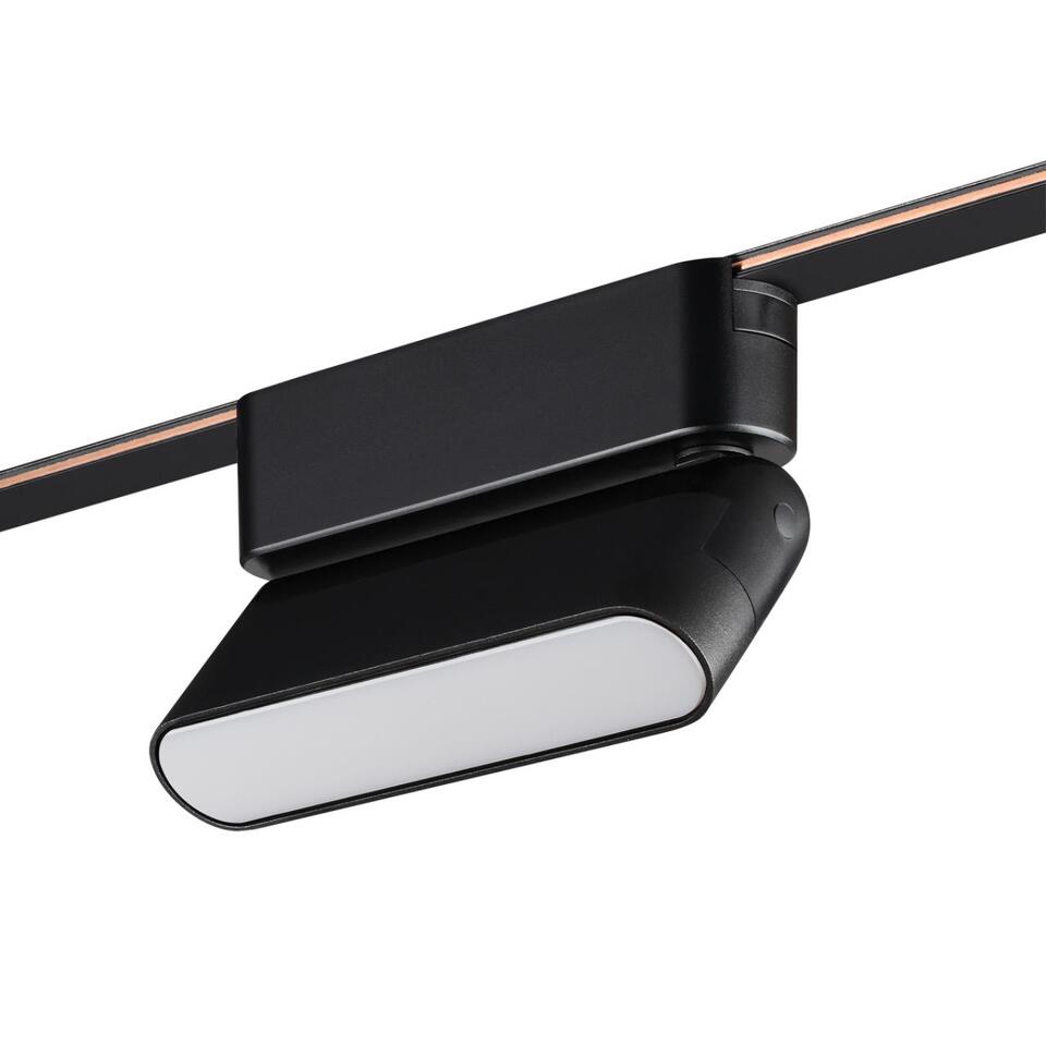 Фото №8  NOVOTECH 359466 SHINO NT24 101 черный Трековый смарт-светильник для низковольтного шинопровода с двумя режимами работы IP20 LED 6W 24V 3000-6000K EASY