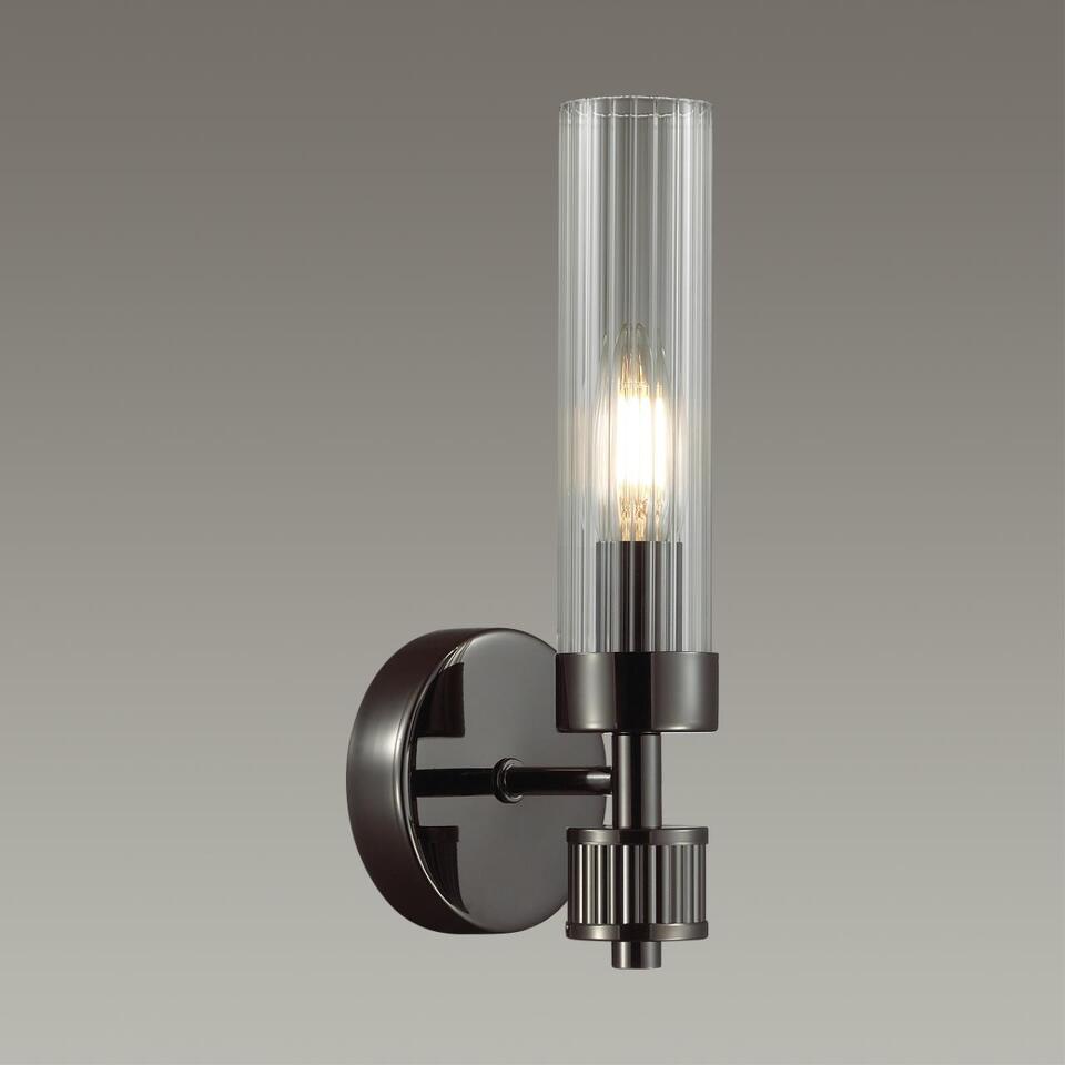 Фото №3  LUMION 5275/1W CLASSI LN26 104 черный хром Бра E14 1*40W 220V KAMILLA