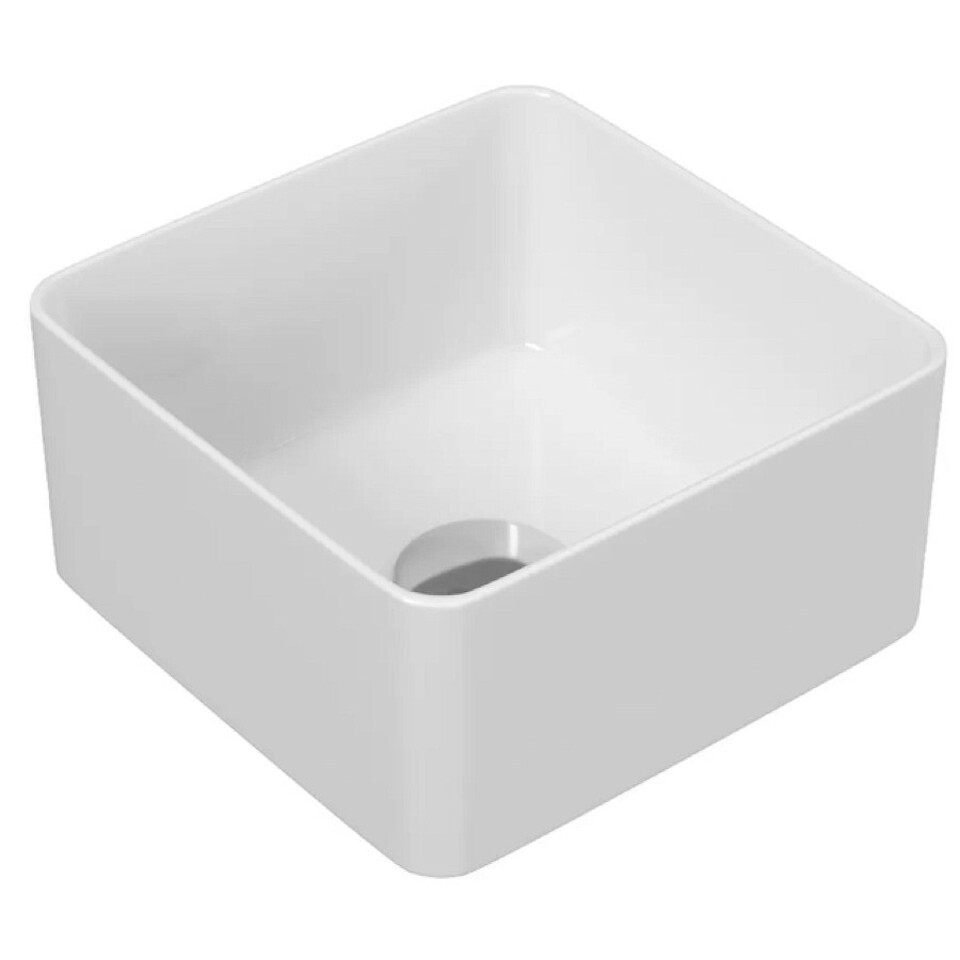 Фото №15  Раковина Teymi Раковина Helmi Mini 24 artceramic, накладная, белая T50303