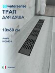 Превью фото №1  Watersense Jessie 10х60 c решеткой черный