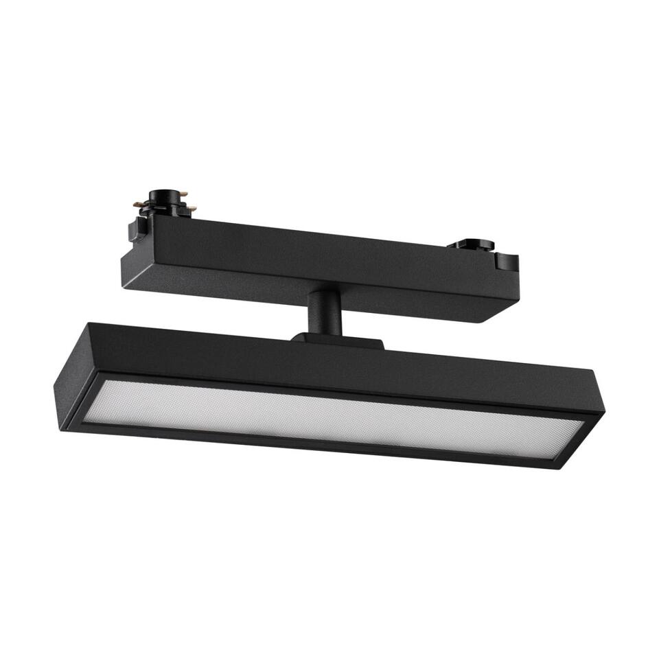 Фото №7  NOVOTECH 359777 PORT NT25 260 черный Светильник однофазный трехжильный трековый с переключ. цв. температуры IP20 LED 12W 180-265V 2700К/3200К/4000К STRATUS