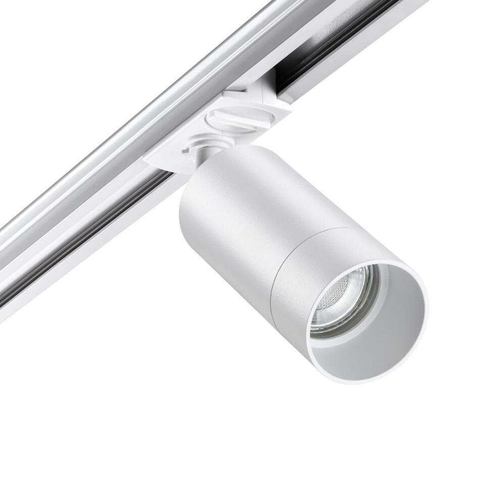 Фото №5  NOVOTECH 370860 PORT NT22 202 белый Светильник трековый однофазный двухжильный IP20 GU10 9W 220V SLIM