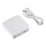 Превью фото №1  NOVOTECH 359392 GATE NT24 042 белый Интеллектуальный Bluetooth-шлюз Tuya Smart Life для умного дома IP20 GLAT