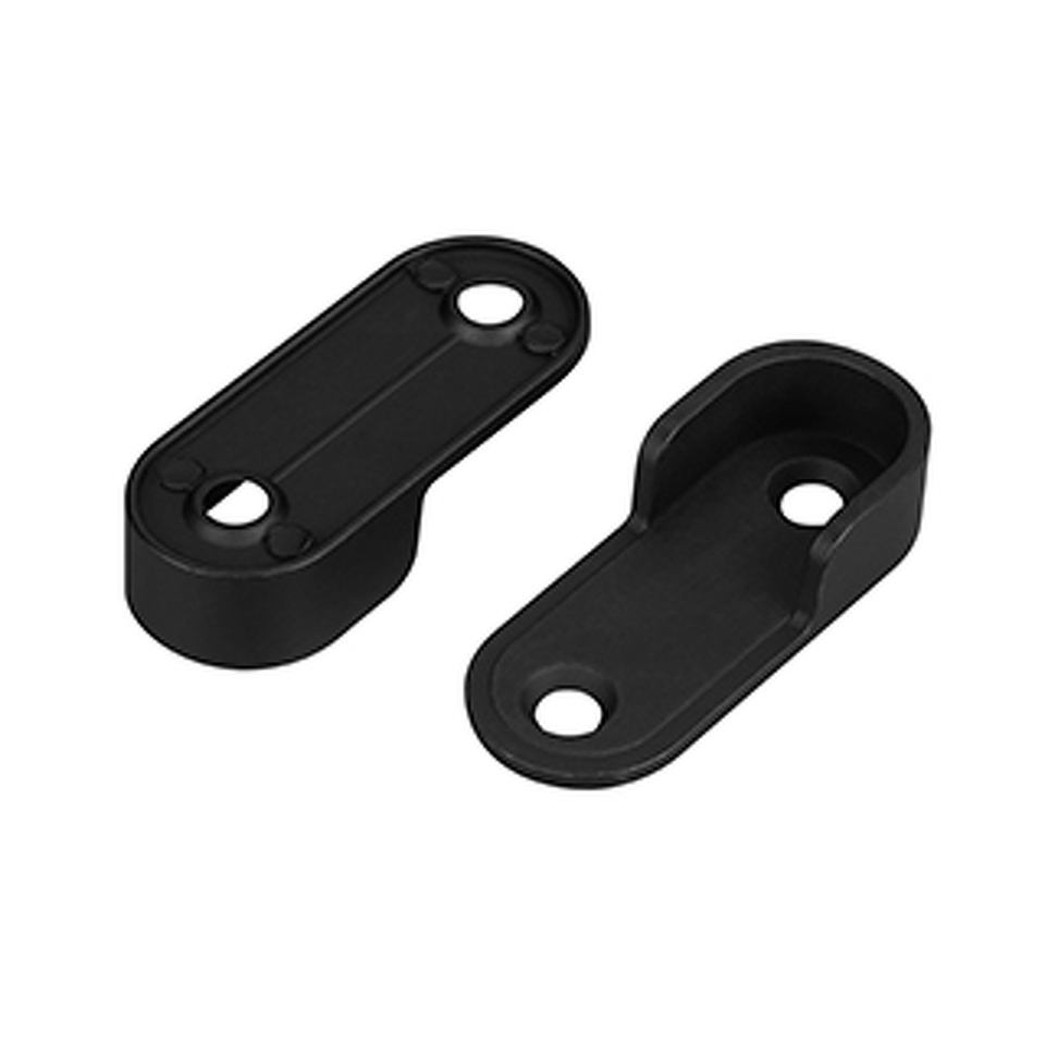Фото №1  Arlight Держатель настенный WARDROBE-1530 BLACK ( Металл)