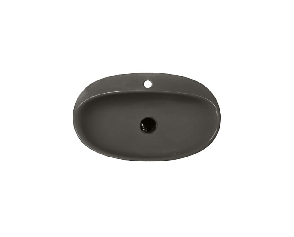 Фото №3  Раковина 41042 Althea Star раковина накладная 65x39,5 см  Матовое железо Plus-Ton®