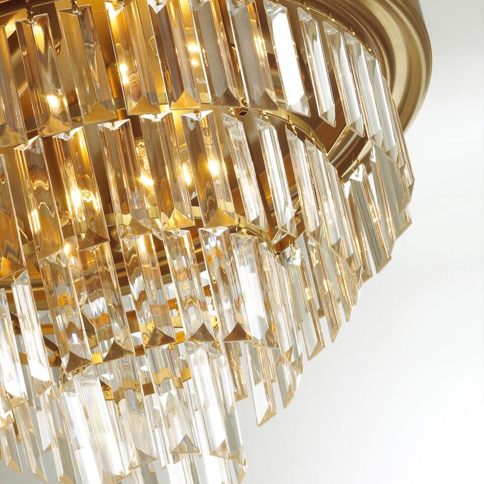 Фото №6  Люстра LUMION 5257/6C CLASSI LN26 119 латунь Люстра потолочная E14 6*40W 220V ZAHA
