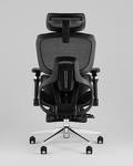 Превью фото №5  Кресло офисное TopChairs Prodigy с оттоманкой черный
