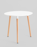 Превью фото №2  Стол круглый EAMES DST NEW D80 белый