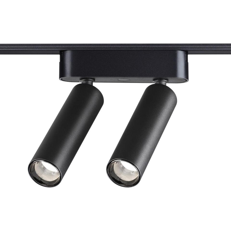 Фото №6  NOVOTECH 359252 SHINO NT23 182 черный Трековый светильник для низковольтного шинопровода IP20 LED 14W 48V 1260Лм 3000К SMAL