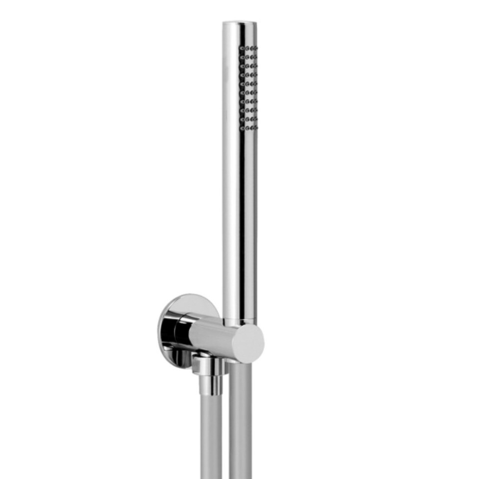 Фото №3  SD004BXX AQUAelite душевой гарнитур с лейкой из ABS пластика Никель шлифованный, 07Q