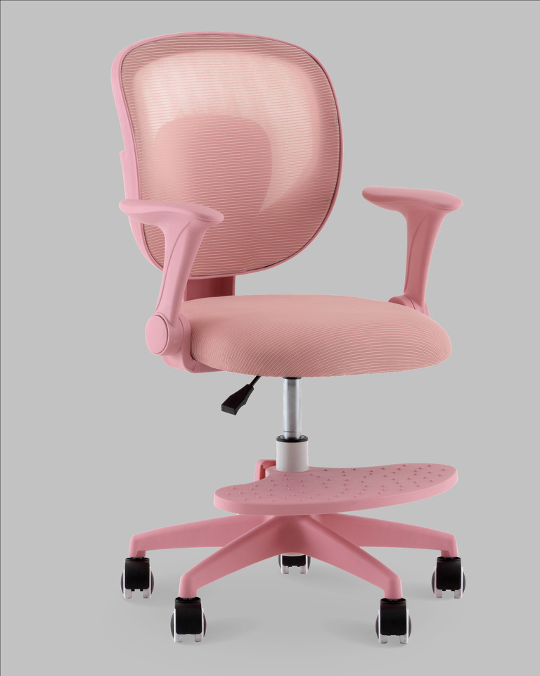 Фото №10  Кресло TopChairs Mila розовый