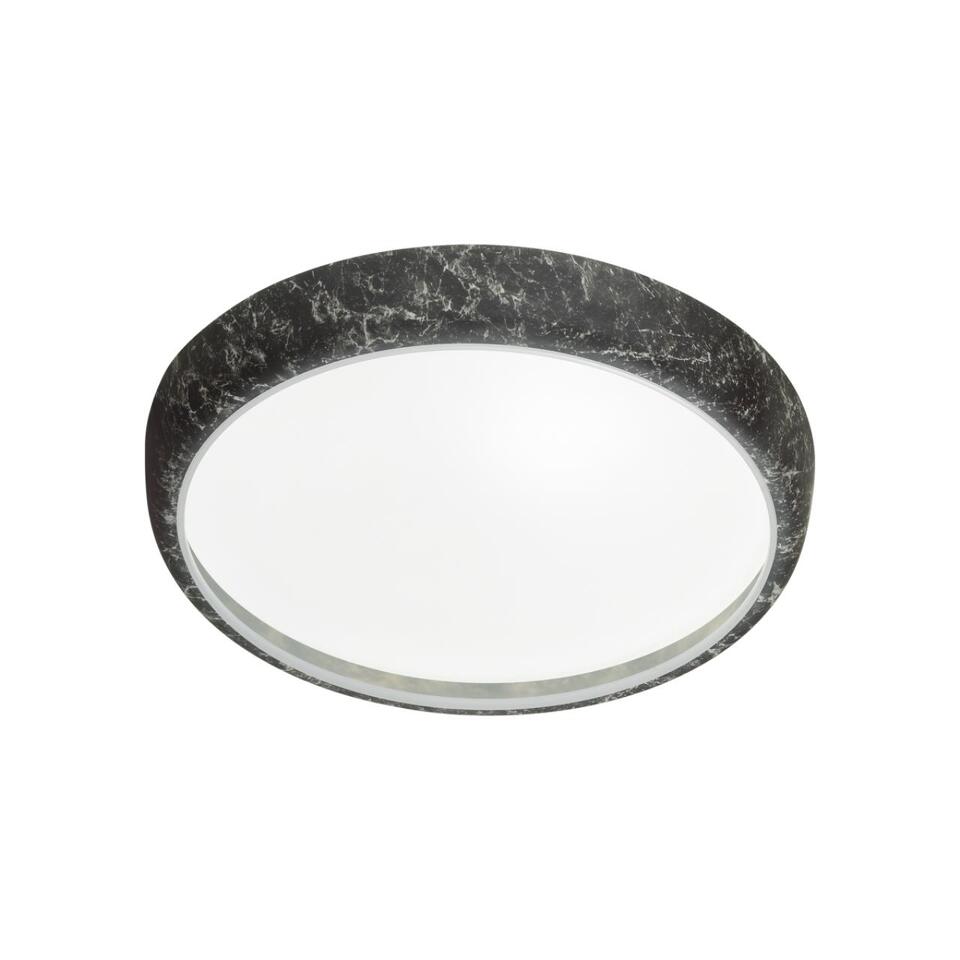 Фото №7  SONEX 7639/DL COLOR SN 137 Светильник пластик/черн. мрамор LED 48Вт 4000K D410 IP43 MRAMO BLACK