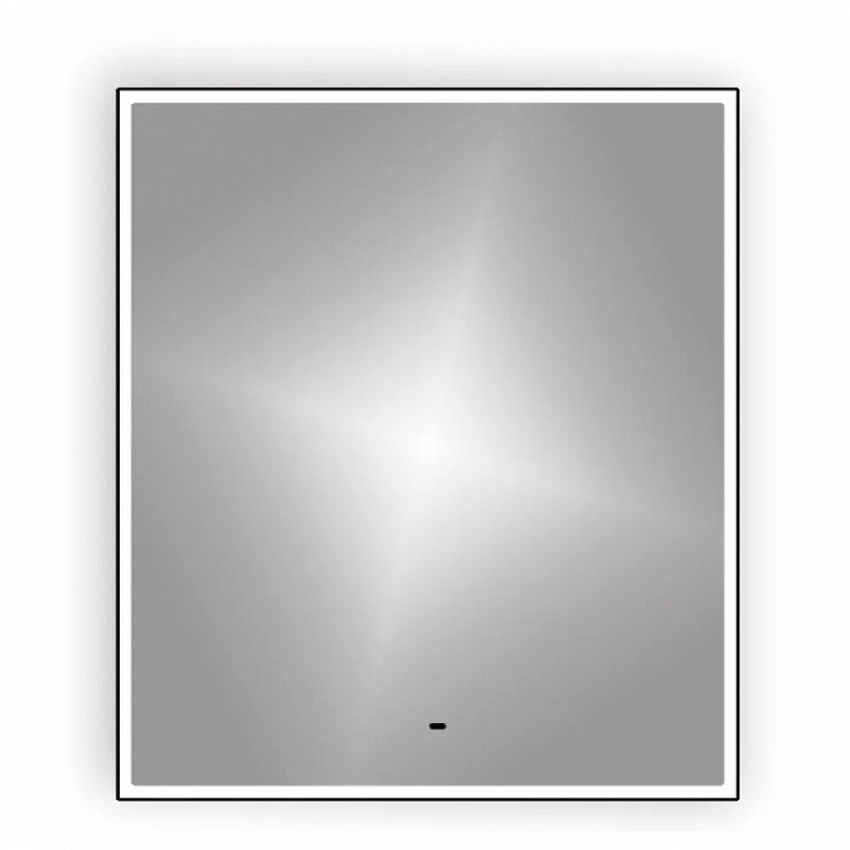 Фото №14  Teymi Зеркало Helmi 70х80, LED Black Edition, сенсор на взмах