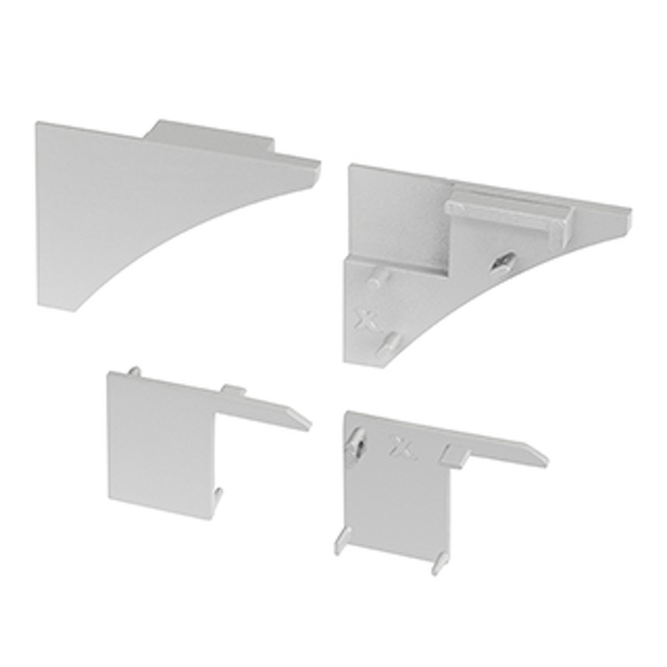 Фото №1  Arlight Комплект заглушек SHELF-600 ( Металл)