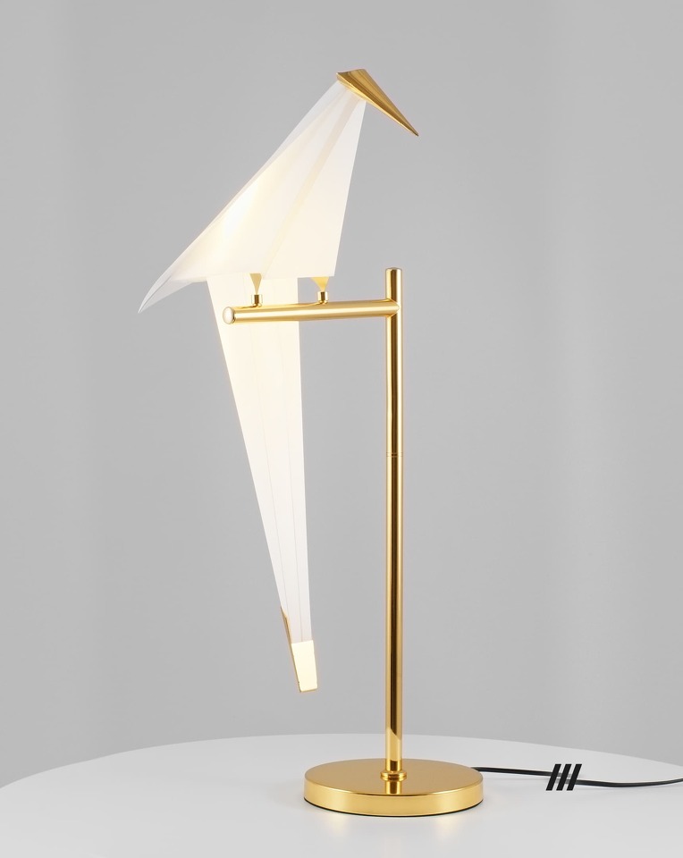Фото №6  Настольная лампа Светодиодная настольная лампа Moderli V3074-1TL origami Birds 1*LED*6W