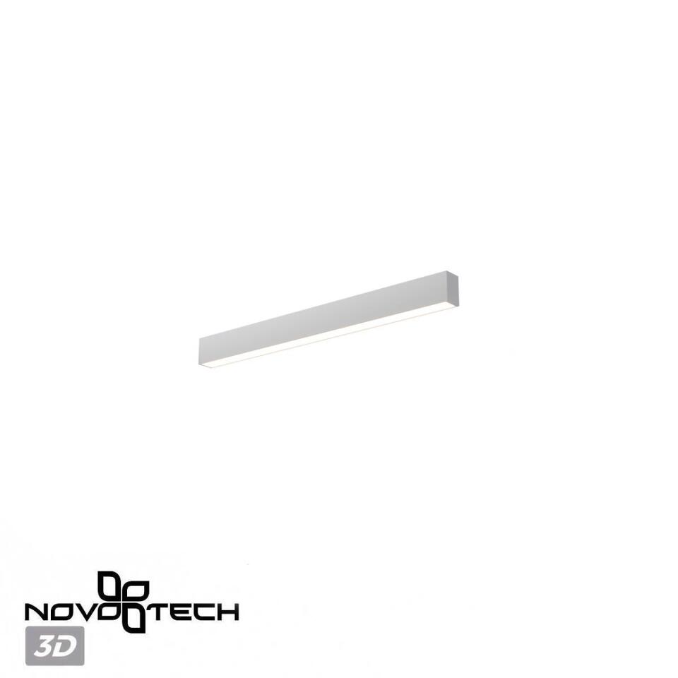 Фото №8  NOVOTECH 359602 OVER NT25 000 белый Светильник линейный светодиод. с переключ. цв. температуры IP20 LED 20W 220-240V 3000К\4000К\6000К FATTO