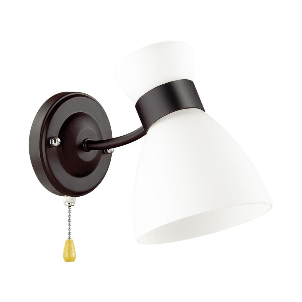 Фото №3  LUMION 4534/1W COMFI LN26 112 черный Бра E27 1*60W 220V WILMA