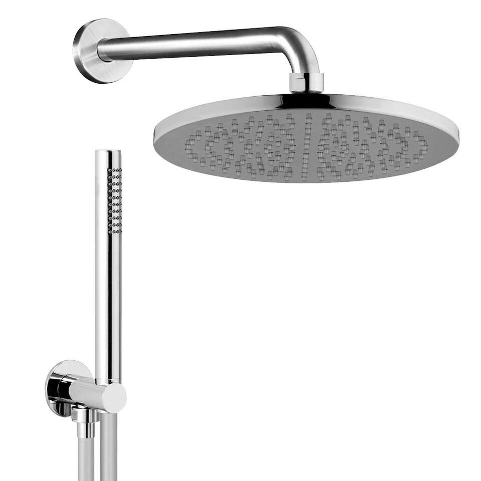 Фото №8  KT017AXX AQUAelite Pop, комплект для душа с гарнитуром, 250 мм Хром, 10/01Q
