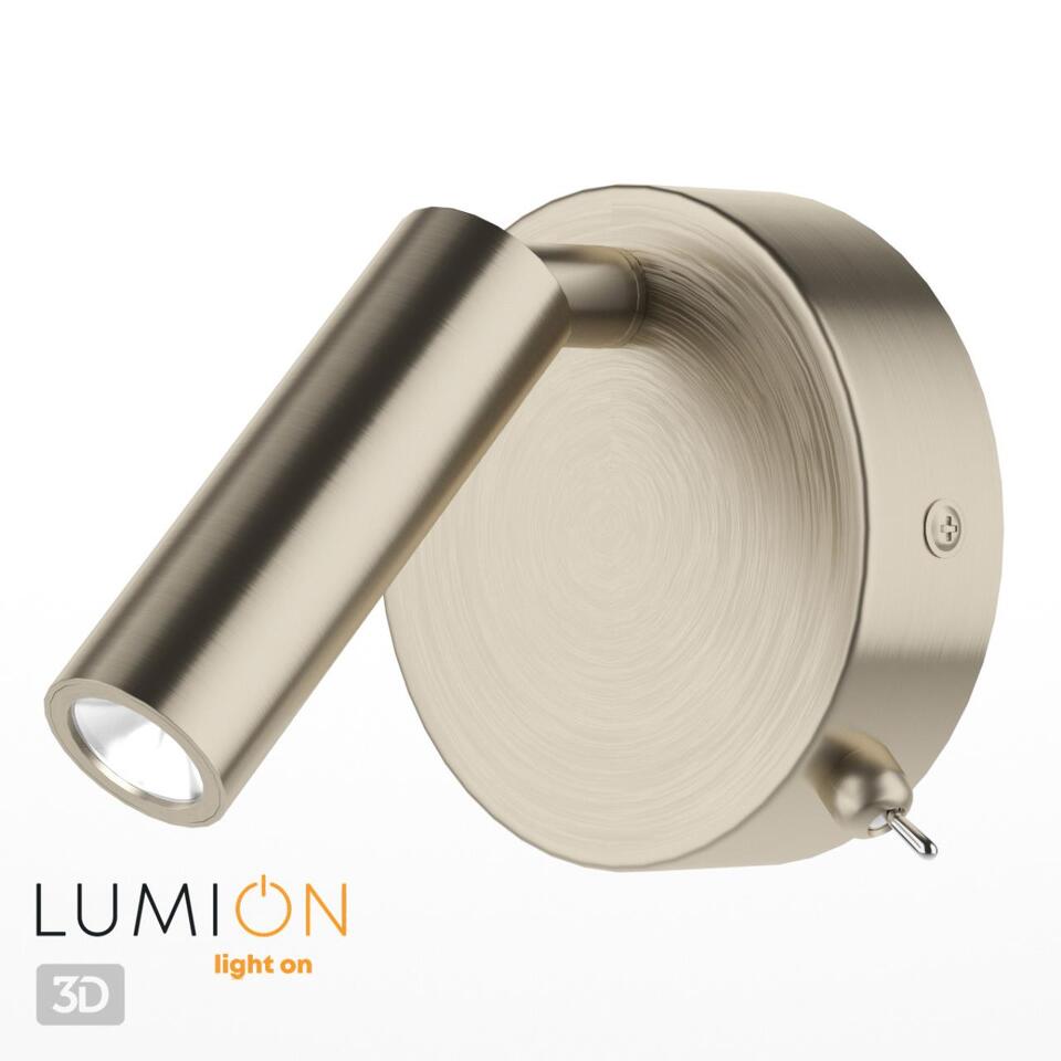 Фото №4  LUMION 5222/3WL LEDIO LN22 000 бронза Бра с выкл. LED 3W 3000K 220V CHASE